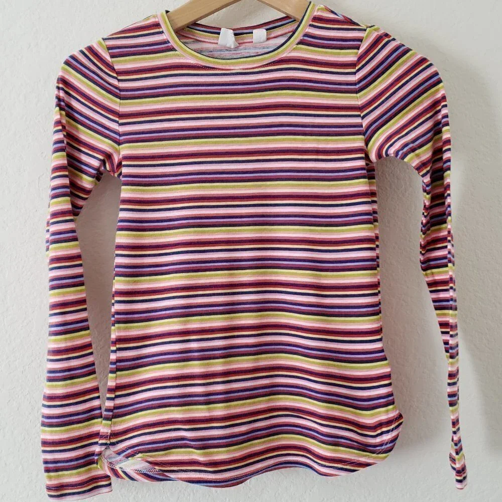 Gap Girls Stripped Long Sleeve Tee - XXL (14/16)